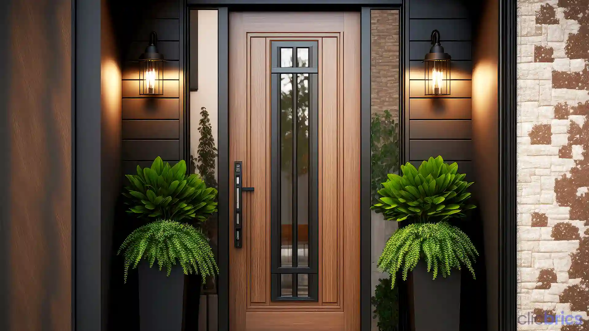 teak wood door design